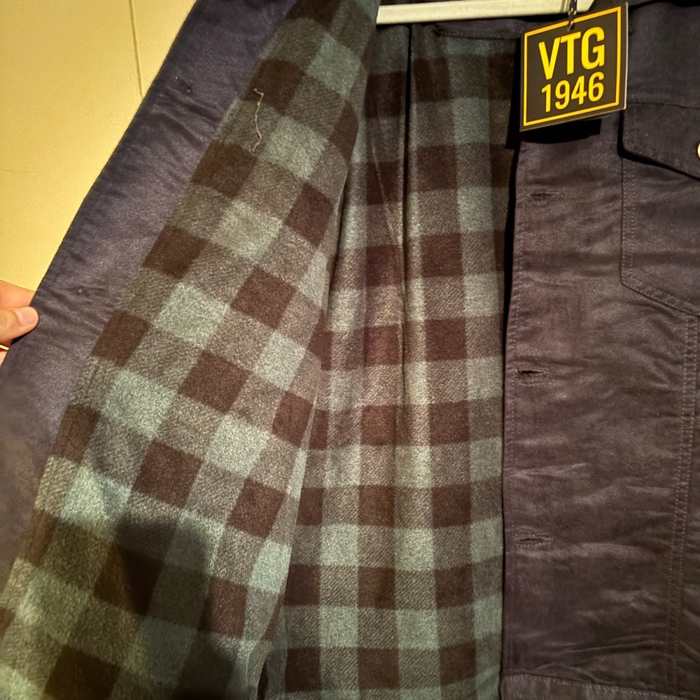 Men's Navy Jacket - Picture 6 of 6